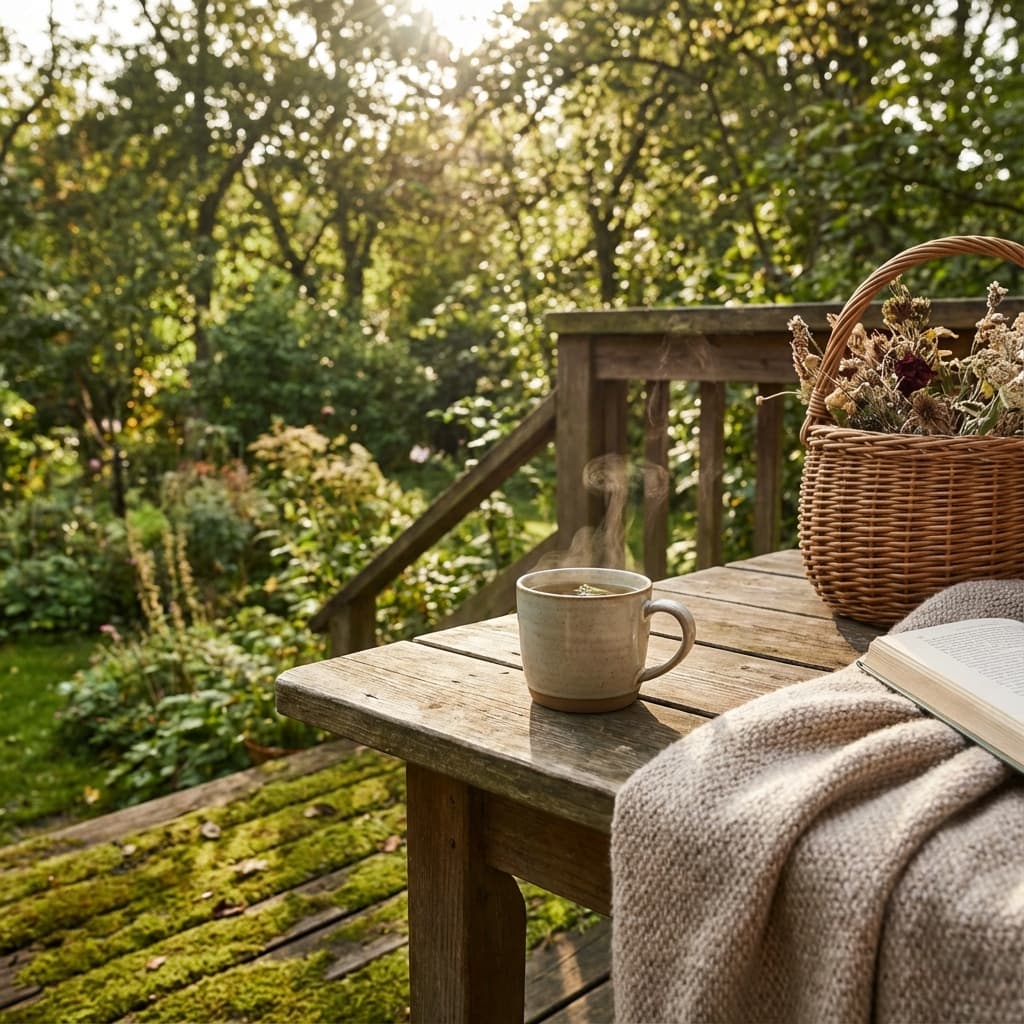 Herbal tea and relaxation